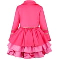 thumbnail image 3 of Pink Costume for Halloween Cosplay, Red Heart Costume Bridget Pink Princess Dress with Jacket Belt Bag Outfit Halloween Cosplay Party Dress Up, 3 of 7