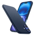 thumbnail image 1 of Funda Spigen para iPhone 16 Azul Marino con Protección Militar, 1 of 7