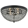 thumbnail image 3 of Living District LD5012F18MB Taye 4 Light Matte Black Flush Mount, 3 of 4