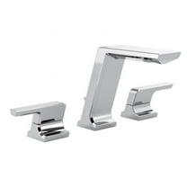 Delta 3599Lf-Mpu Pivotal 1.2 GPM Widespread Bathroom Faucet - Lumicoat Chrome