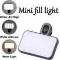 thumbnail image 2 of From Xiao Bei strict selection Mini Selfie Video Conference Fill Light Portable 3 Modes Rechargeable Adjustable Brightness For Mobile Phone Computer Fill Light, 2 of 7