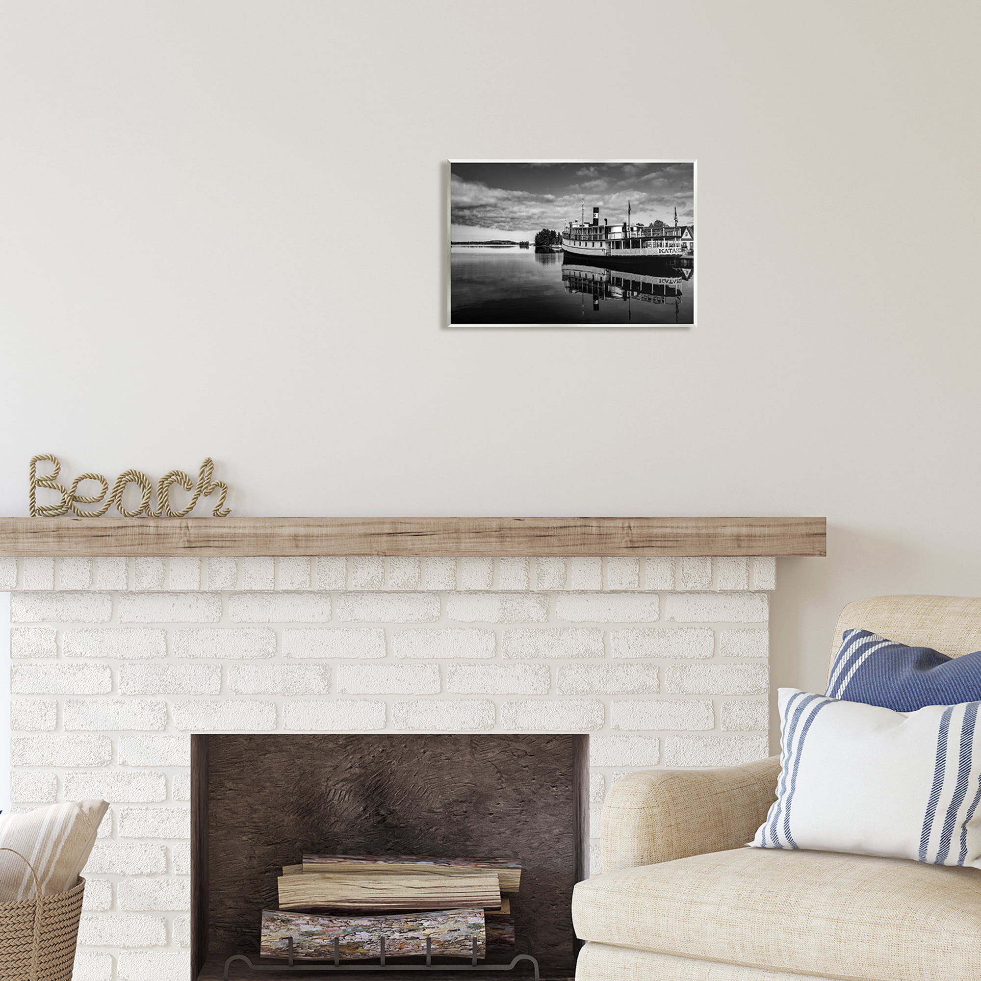 Stupell Industries Ferry Port Photography Transportation Photography Unframed Art Print Wall Art, 15 x 10