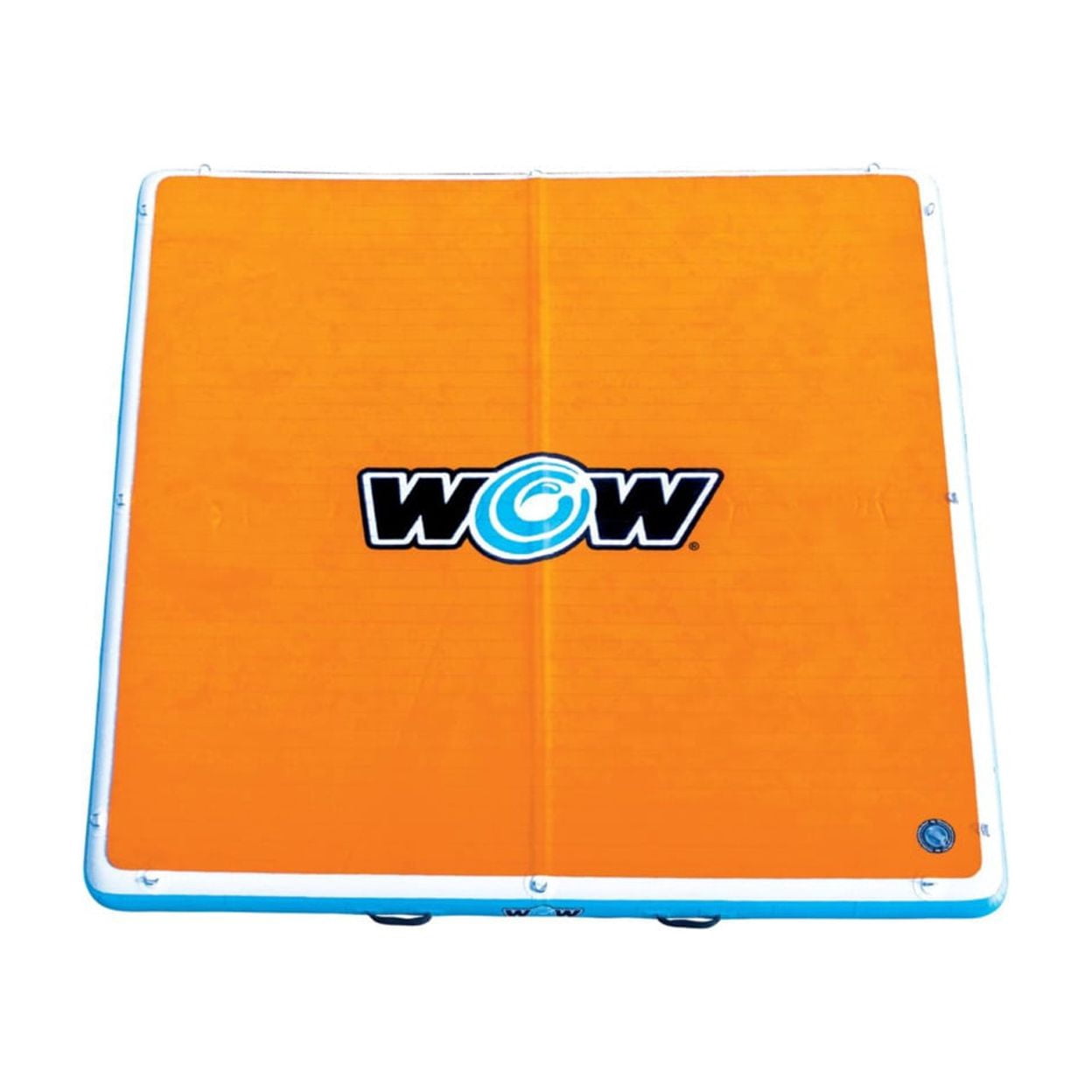WOW Sports 8'x8'x6" Drop Stitch Vacation Station Dock with Deckpad