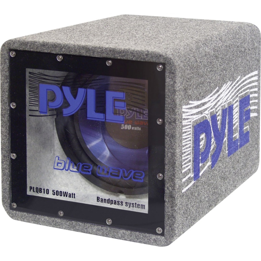 Pyle Blue Wave PLQB12 600 W PMPO Woofer 1 Pack Blue 25 Hz to