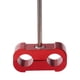 thumbnail image 4 of Aluminio Billet Cables de bujía Cables Separadores Divisores Organizadores Juego de soportes para 8 mm 9 mm 10 mm rojo Soledad Separador de cables de bujía, 4 of 10