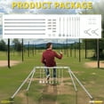 thumbnail image 6 of Kojem Steel Targets Spinning Rimfire Target for NRL 22 Rimfire Airgun Pellet Guns Plinking Target (Pipes are Not Included), 6 of 13