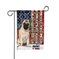 thumbnail image 2 of American Flag I Am Your Pug Dog Flag Proud Garden Flag, Double-Sided Decorative Outdoor Flag, Patriotic Polyester Yard Flag 12 x 18 in, 2 of 5