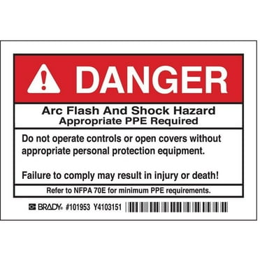 Brady Label,3 1/2 inx5 in,Polyester,PK5 101953