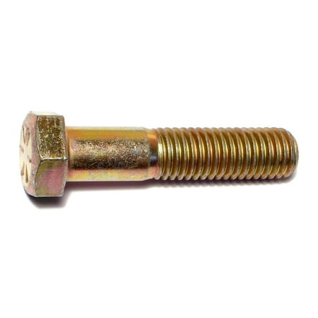 

9/16 -12 x 2-1/2 Zinc Plated Grade 8 Steel Coarse Thread Hex Cap Screws
