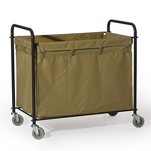 Commercial Laundry Cart , H 37.6" x W 21.8" x L 35.8" AF08156
