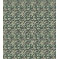 thumbnail image 3 of Khaki Duvet Cover Set, Triangular Contemporary Art with Camouflage Influences Repetitive Pattern Protection, Decorative 2 Piece Bedding Set with 1 Pillow Shams, Twin Size, Multicolor, by Ambesonne, 3 of 3