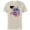 Natural, variant on Disney Lilo & Stitch Bike Adventure - Short Sleeve Cotton T-Shirt for Adults -Customized-White