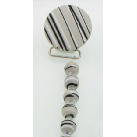 Satin Look Pacifier Clip