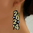 thumbnail image 5 of HGYCPP Happy New Year Earrings Handmade Sparkling Pendants Earwears Chinese Holiday Ears Ornaments Ear Hangers for Women, 5 of 20