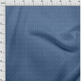 thumbnail image 4 of oneOone Georgette Viscose Medium Blue Fabric Floral Craft Projects Decor Fabric Printed By The Yard 42 Inch Wide, 4 of 4