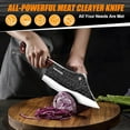 thumbnail image 5 of Butcher Knife Set,DFITO 14 PCS Chef Knife Set with Bag, Hand Forged Kitchen Knife Set Meat Cleaver Boning Knife Viking Knife for Kitchen Camping Outdoor BBQ, 5 of 8