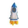 thumbnail image 3 of Disfraz de cohete para niños, ropa de vestir, disfraz de nave espacial, disfraz de cosplay para fiesta S, 3 of 9