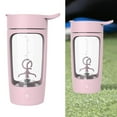 thumbnail image 3 of Premium Electric Protein Shaker Bottle, Powerful Mixer Tritan - BPA Free Mixer Cup Pink, 3 of 7