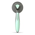thumbnail image 3 of paramount Shedding Comb Removal Self-cleaning One-key Cleaning Tools Slicker Brush Undercoat Plastic Portable Pets Gadgets Green 1Set, 3 of 6