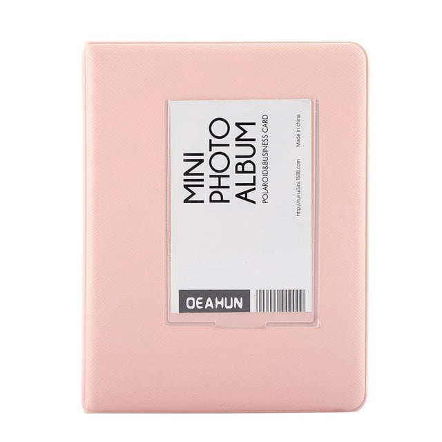Herwey 64 Pockets 3 Inch Mini Polaroid Photo Album for Fujifilm7s/8/25/50s/90 Picture Case Storage ,Photo Album, Photo Album for Fujifilm7s/8/25/50s/90