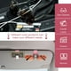 thumbnail image 4 of Paquete de 2 soportes universales para gafas de coche para parasol de coche, clip de cuero para gafas de sol y clip para tarjeta de billete de coche (rosa) JAMW Sencillez, 4 of 5