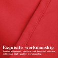 thumbnail image 4 of Standard Pillow Shams, Set of 2, 100% Brushed Microfiber, Soft and Cozy, Wrinkle, Fade, Stain Resistant (Standard, Red), 4 of 6