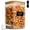 3.6Qt-Square, variant on Glass Food Storage Containers, Large Storage Containers with Lids, Square Glass Jars with Lids, for Flour and Sugar, Cereal, Rice, Pasta, Oats, Coffee Beans