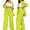 Green, variant on Vest Sets Women 2 Piece Outfits Open Toe Women Business Casual Set Classic Fit Suit Pant Ladies Dress Suit Wedding Dress Suits Ladies Elegant Solid Color Open Sleeve Lapel Straight Leg Trouser Green M