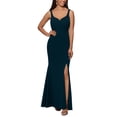 thumbnail image 1 of Xscape Robe en Crêpe Scuba pour Femmes, Noir, 14, 1 of 2
