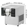 thumbnail image 6 of KFFKFF Industrial Snowflake Ice Producer, 176.4LBS/24H Snowflake Ice Creation Device, Metallic Ice Grinding Apparatus, Powered Snow Cone Fabricator, Air Circulation Mechanism for Quick Heat Reduction, 6 of 9