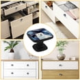 thumbnail image 7 of 4 Pcs Cabinet Handle Drawer Pulls Galaxy Polar Bear Knobs with Screws Square Furniture Office Cabinet Knob Decoration, 7 of 7