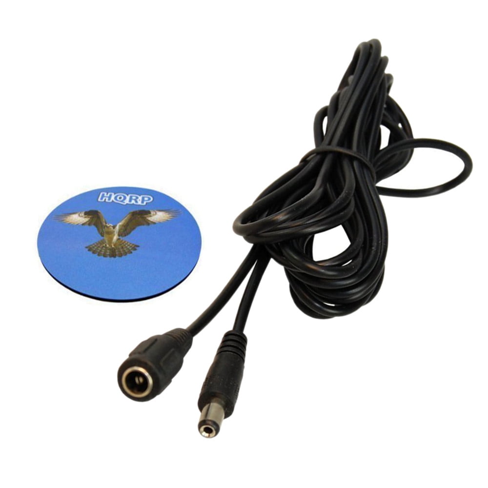 HQRP Male to Female DC Power Extension Cable for ZMODO Outdoor Indoor