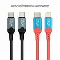 thumbnail image 3 of USB4 Cable 240W Fast Charging USB C Cord 40Gbps High Speed Data Transfer Supports 8K@60HZ Display Data Cable for Phone, 3 of 10