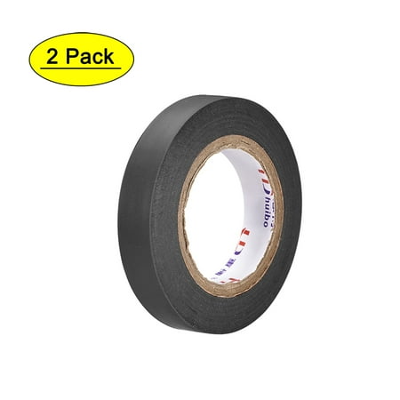 UPC: 0038113094074 | Uxcell 15mm Width 14.5M Long 0.15mm Thick PVC Insulating Tape Black 2 Count