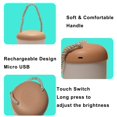thumbnail image 2 of Luz de noche portátil para niños, lámpara de noche recargable, linterna portátil con regulación continua, iluminación de 360°, lámpara de mesa que cuida los ojos, luz cálida de 3000 K, perfecta para, 2 of 5