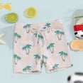 thumbnail image 2 of HCNTES Boys Bathing Suits 4-5 Quick Dry Swim Trunks Boys Cute Sea Tie Dye Print Boys Swim Shorts Summer Casual Athletic Toddler Boy Swimsuit(Light Pink,6-12 Months), 2 of 4