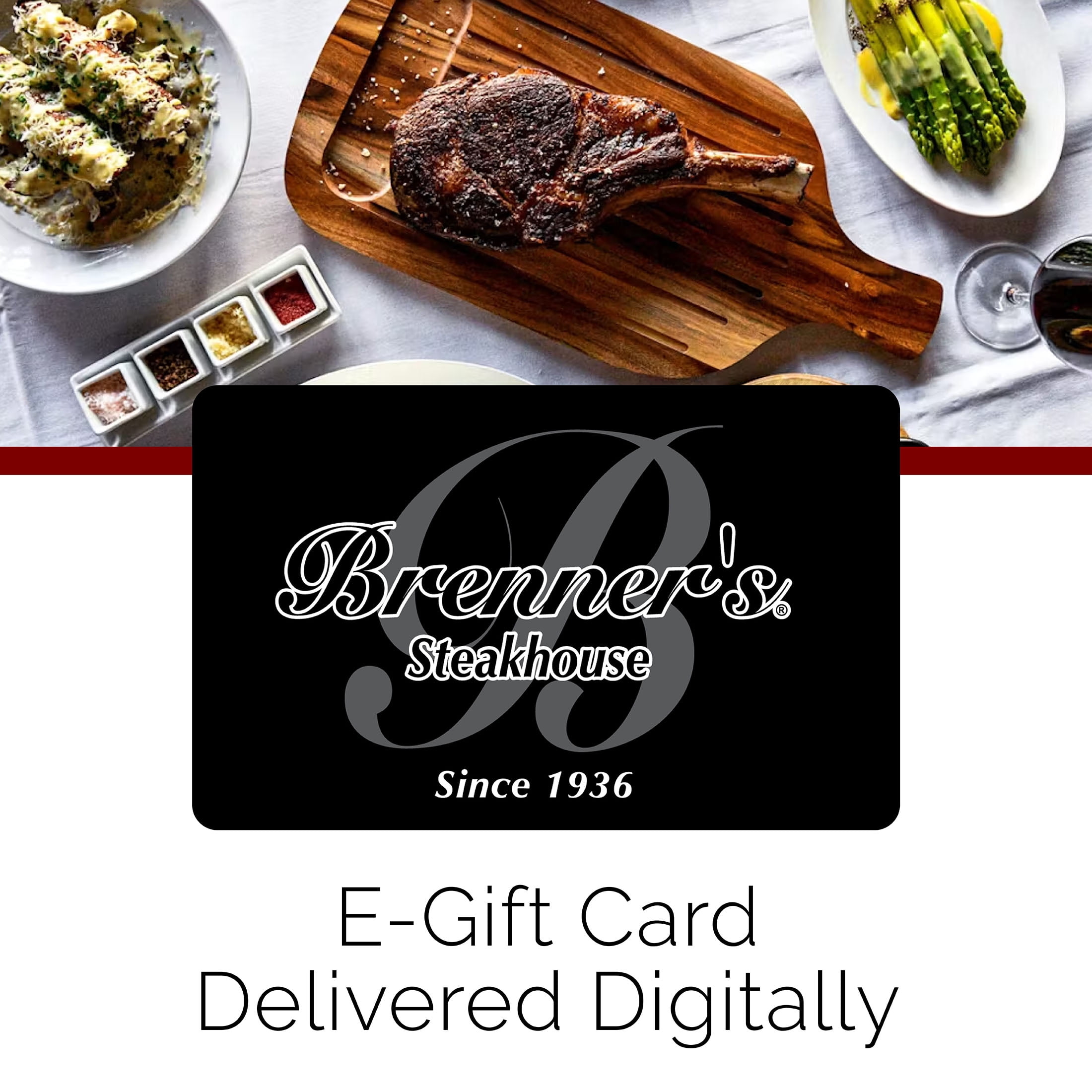 Brenner's Steakhouse $50 eGift Card [Email Delivery]