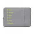 thumbnail image 2 of MELLCO Laptop Sleeve Bag Compatible with MacBook Air 13 inch A2337 M1 A2179 A1932, 13 inch MacBook Pro A2338 M1 A2289 A2251 A2159 A1989 A1706 A1708, With Pocket,Gray, 2 of 13