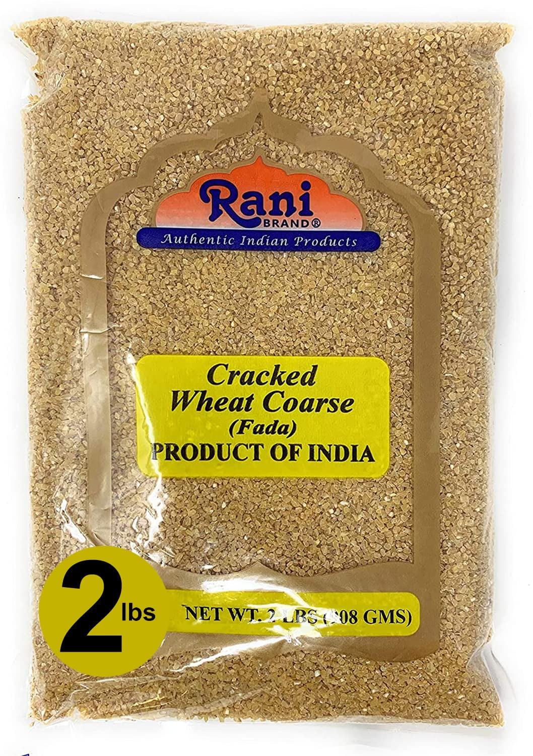 Rani Cracked Wheat Coarse Fada Commonly Called Bulgur 2 32oz 2lbs rani-cracked-wheat-coarse-fada-commonly-called-bulgur-2-32oz-2lbs