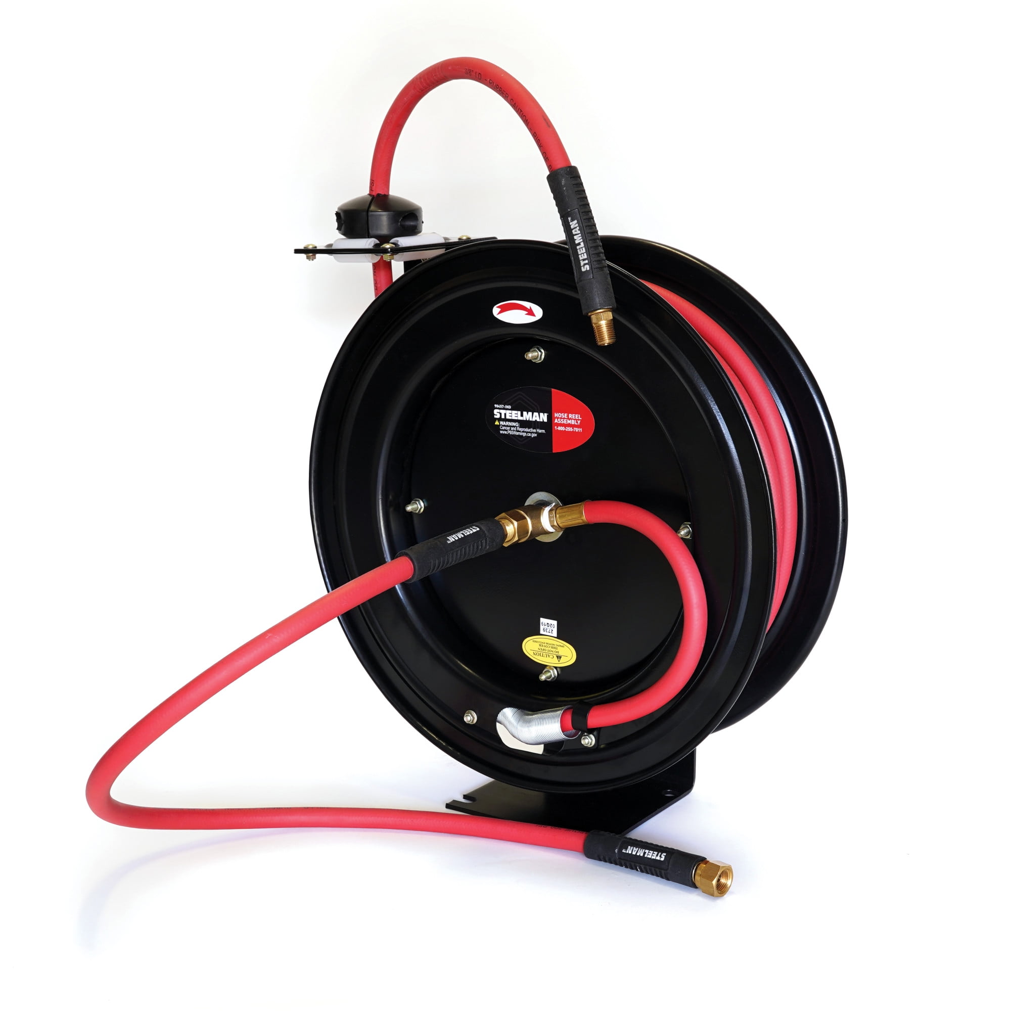 Steelman Steelman 3/8" x 35 ft. Air Hose Reel, Max 300 psi, w/Hose 98457-IND