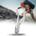 thumbnail image 3 of FAGINEY 5PCS/Bag EDC Alloy Outdoor Mini Spring Hook Keychain Carabiner Key Ring Clips Hook , locking carabiner, keychain tool, 3 of 7