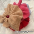 thumbnail image 5 of FENOHREFE Knit Hair Scrunchies Thick Ruffle Oversized Hair Scrunchy Elegant Hair Rope Scrunchy Women Ponytail Holder, 5 of 8