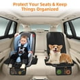 thumbnail image 3 of Fixdono Car Seat Protector for Child Car Seat, 600D Fabric Waterproof Car Seat Cover with Non-Slip Backing, 2 Pack, Black, 3 of 8
