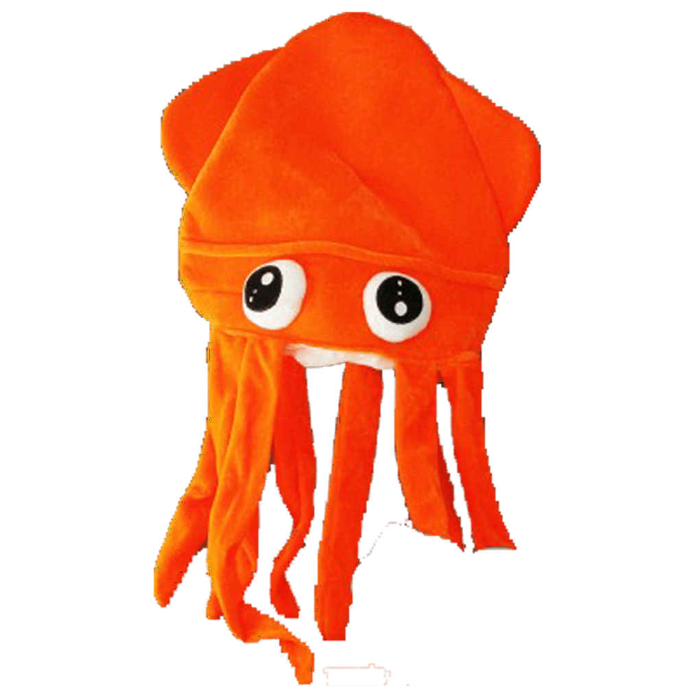 Fun Central (BC612) Assorted LED Squid Hat, LED Light Up Hats, Fun