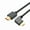 Length:1m,shape:left bend, variant on High Speed HDMI 2.0 Cable 4K@60Hz 18Gbps Gold Plated Connectors for HDTV Monitor Laptop Xbox PS5