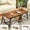 Rustic Brown, variant on Folding Coffee Table, No Assembly Low Coffee Table, Floor Table Desk for Sitting  The Floor, Portable Floor Table for  Room, , Caravan and use, 31.5L' x 15.8W' x 15.8H'