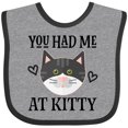 thumbnail image 3 of Inktastic Kitty Cat Baby Gift Girls Baby Bib, 3 of 4