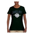 thumbnail image 2 of Wild Bobby Ford Shelby Retro Cobra Logo Women Graphic Tee, 2 of 6
