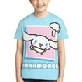 thumbnail image 6 of Sanrio Cinnamoroll Kids T-Shirt 3d Printed Graphic T-Shirts Boys And Girls Short Sleeve Shirts For Youth Kids X-Small, 6 of 6