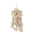 thumbnail image 2 of Bvdfgk Bird parrot chew toy wood blocks chew toy for medium sized Wooden, 2 of 9